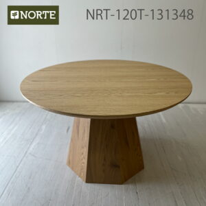 120丸テーブル NRT-120T-131348 ダイニングテーブル テーブル 丸型 丸 円形 木製 天然木 北欧 収納 食卓 ナチュラル モダン 北欧 無垢