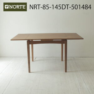 NRT-DT-85-145OAK/501484 北欧 家具 ダイニング リビング オーク 伸長式 テーブル エクステンション 伸張板 ウレタン塗装 おしゃれ インテリア