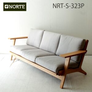 ローソファー 3人掛け リビング シック モダン シンプル ソファー  無垢 オイル仕上 リビング ペット ドライクリーニング カバーリング 木製フレーム ルンバOK 低め