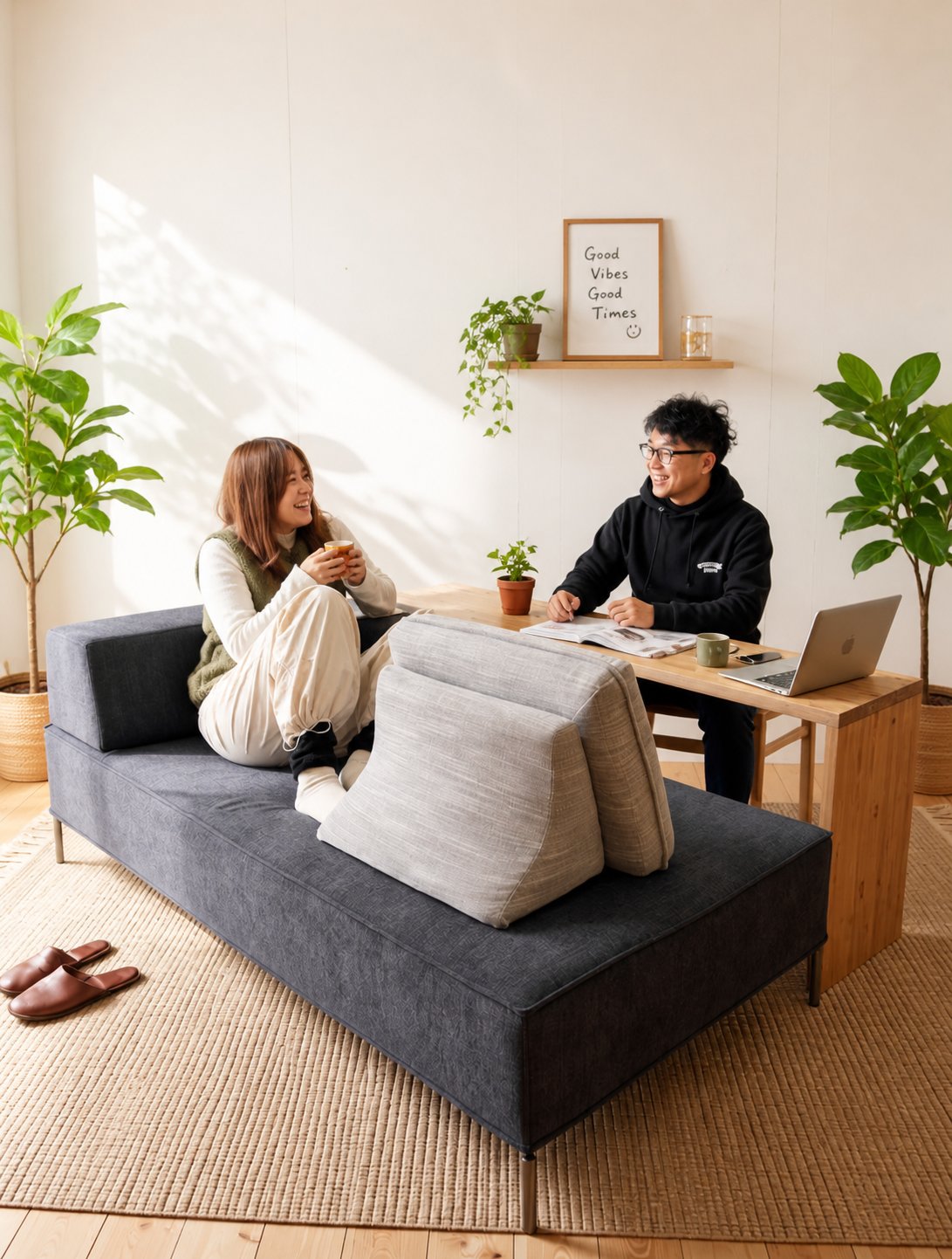 NORTE北欧家具ソファ2.5人掛け無垢材　本日13時終了 ノルテ家具公式通販 北欧デザイン家具NORTE/ノルテは家具で人を